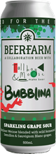 Beerfarm & Tallboy & Moose Bubblina Sour Grape Berliner 500m
